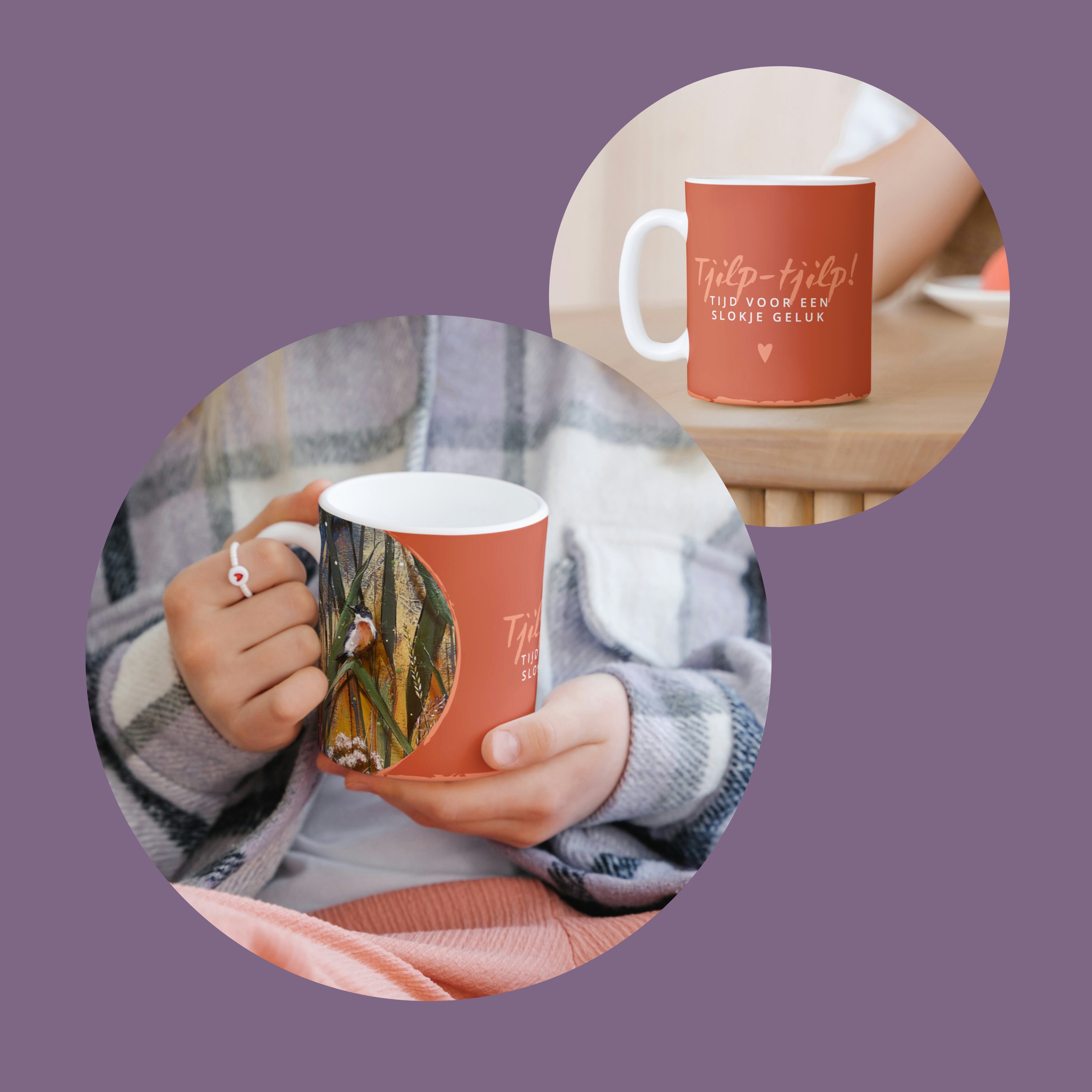 Beker - Tjilp-Tjilp! (Orange)