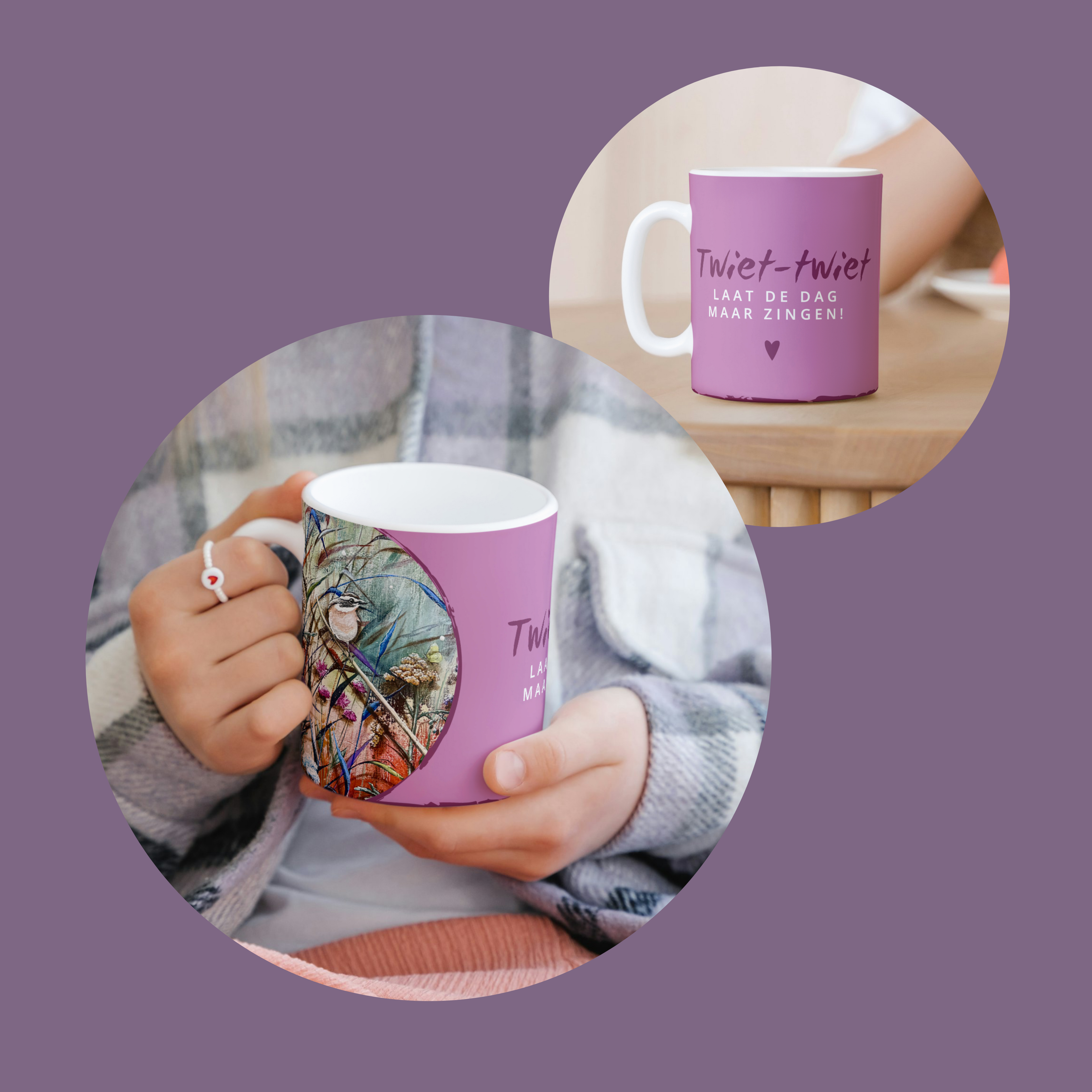 Beker - Twiet-twiet! (Pink)