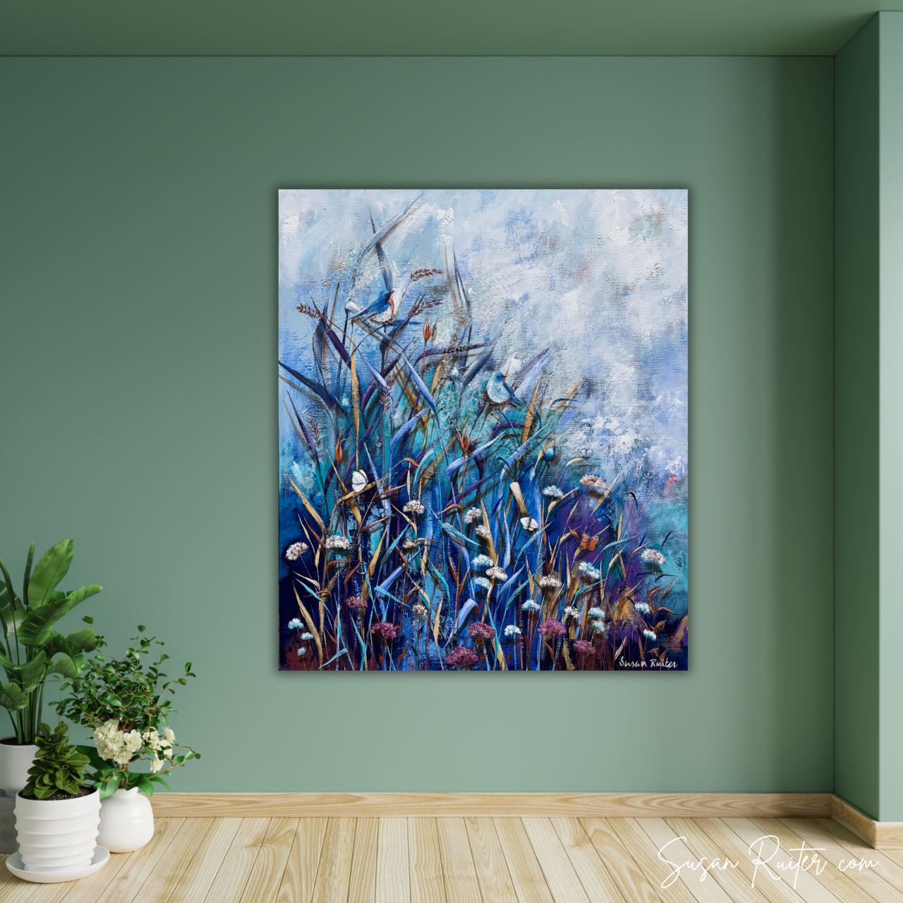 Azure Flight (FINE-ART)